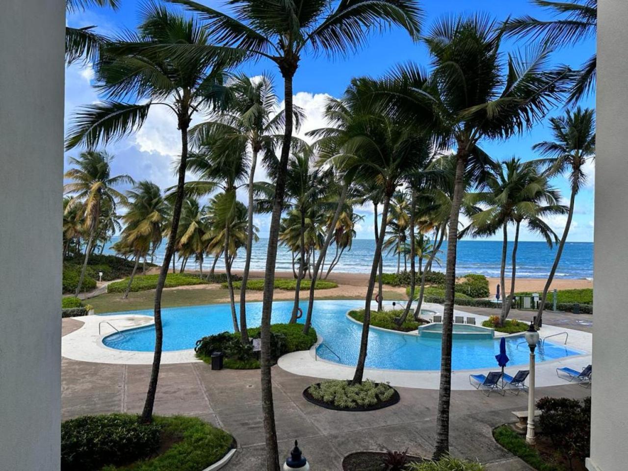 Beachfront Luxury 2 Bedroom At Wyndham Rio Mar, Pr 卢基约 外观 照片